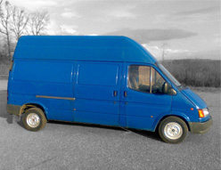 pronájem Ford Tranzit Maxi 2.5D